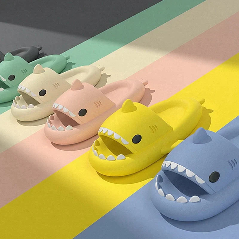 Shark Slides – Comfortable & Fun Everyday Footwear